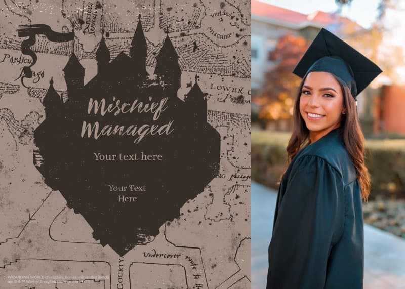 Harry Potter™ Mischef Managed Card