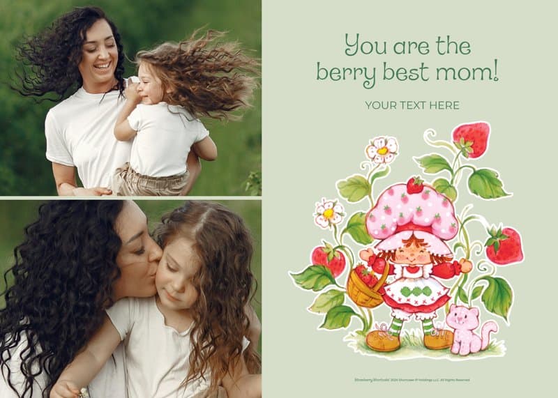 Strawberry Shortcake™ Green Love Card