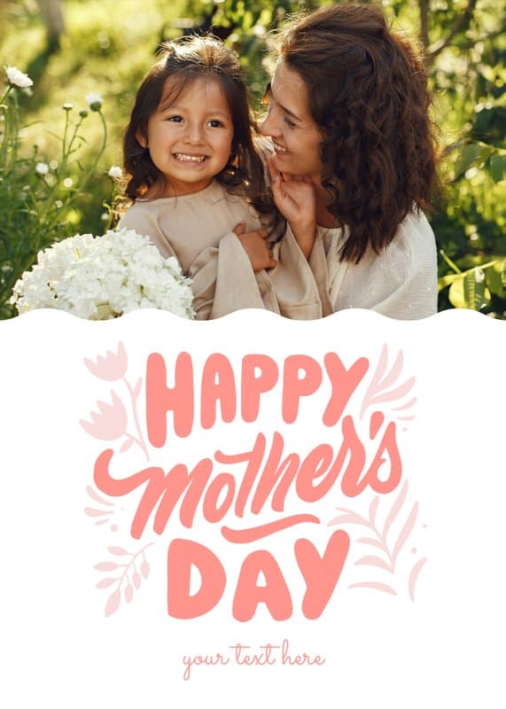 Big Typography Mother Card