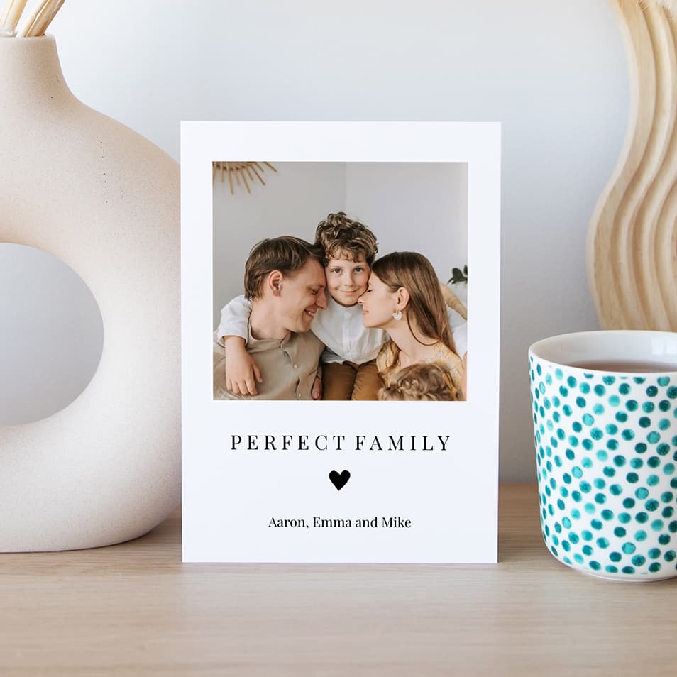 Upload Your Photo Polaroid Card