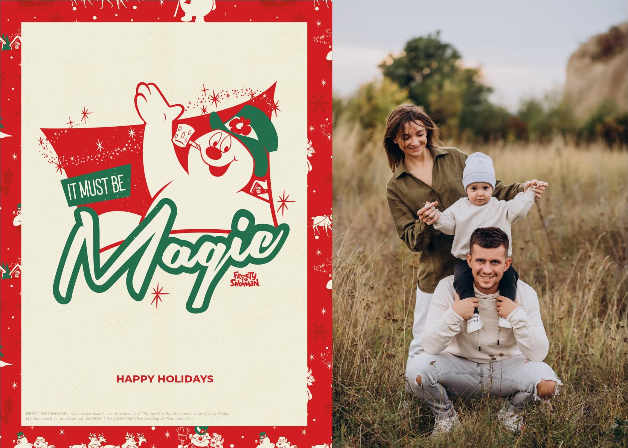 Frosty The Snowman™ Magic Card