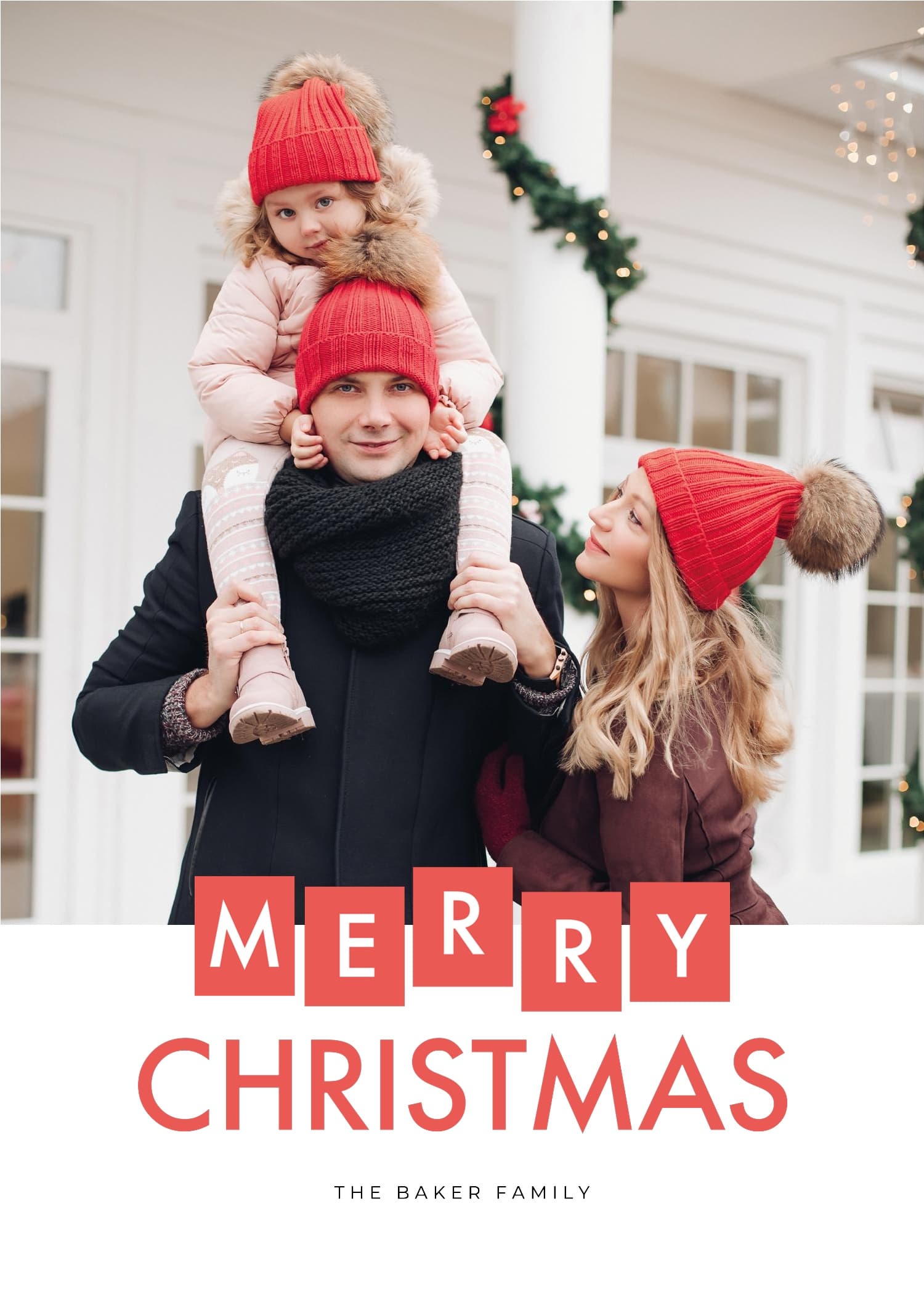 Joy & Christmas Card