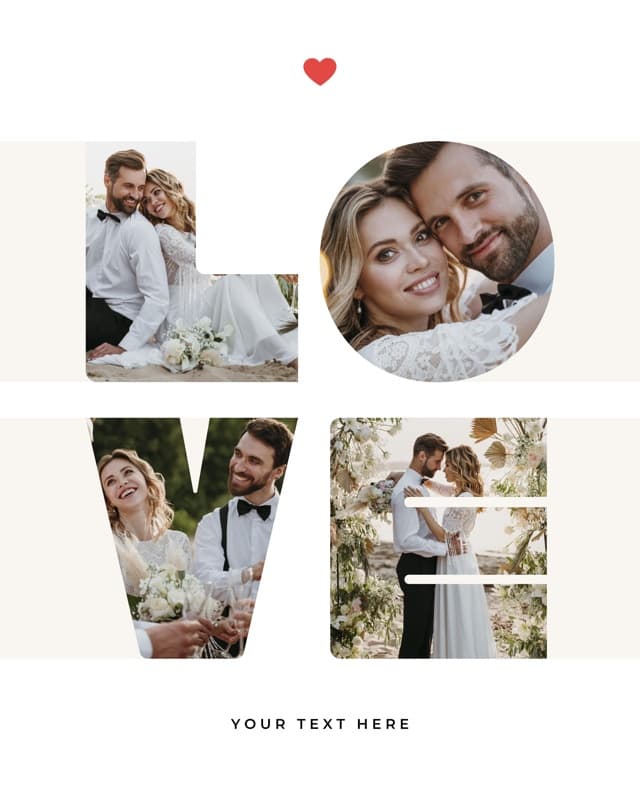 Love Letters Photo Poster