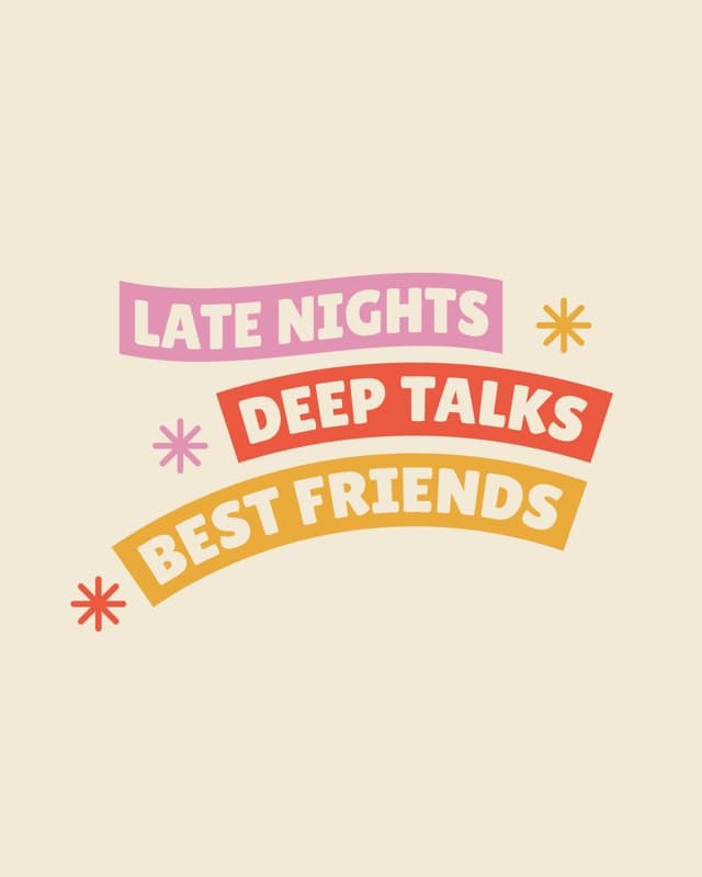 Colorful Banners Quote Poster