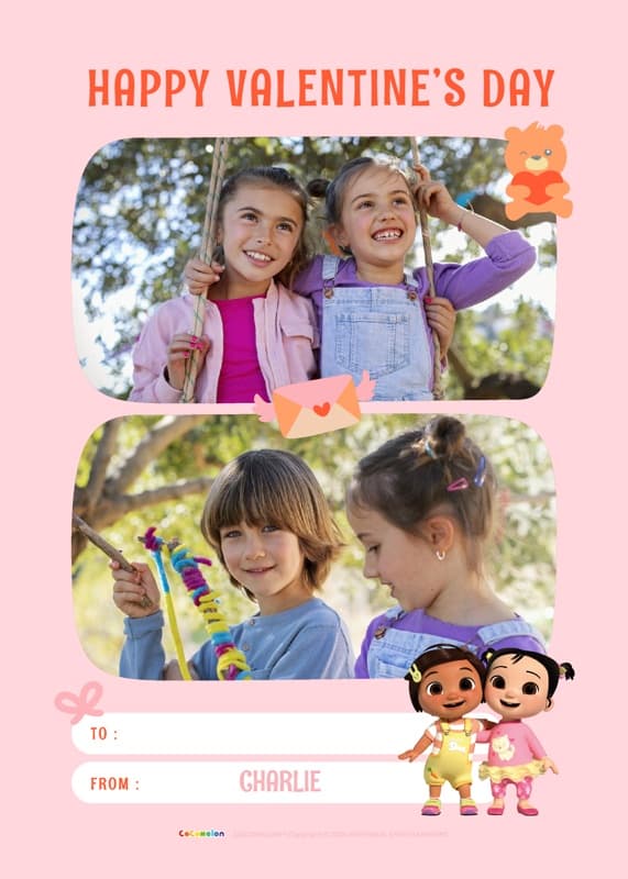 CoComelon⢠Sending Love Photo Card