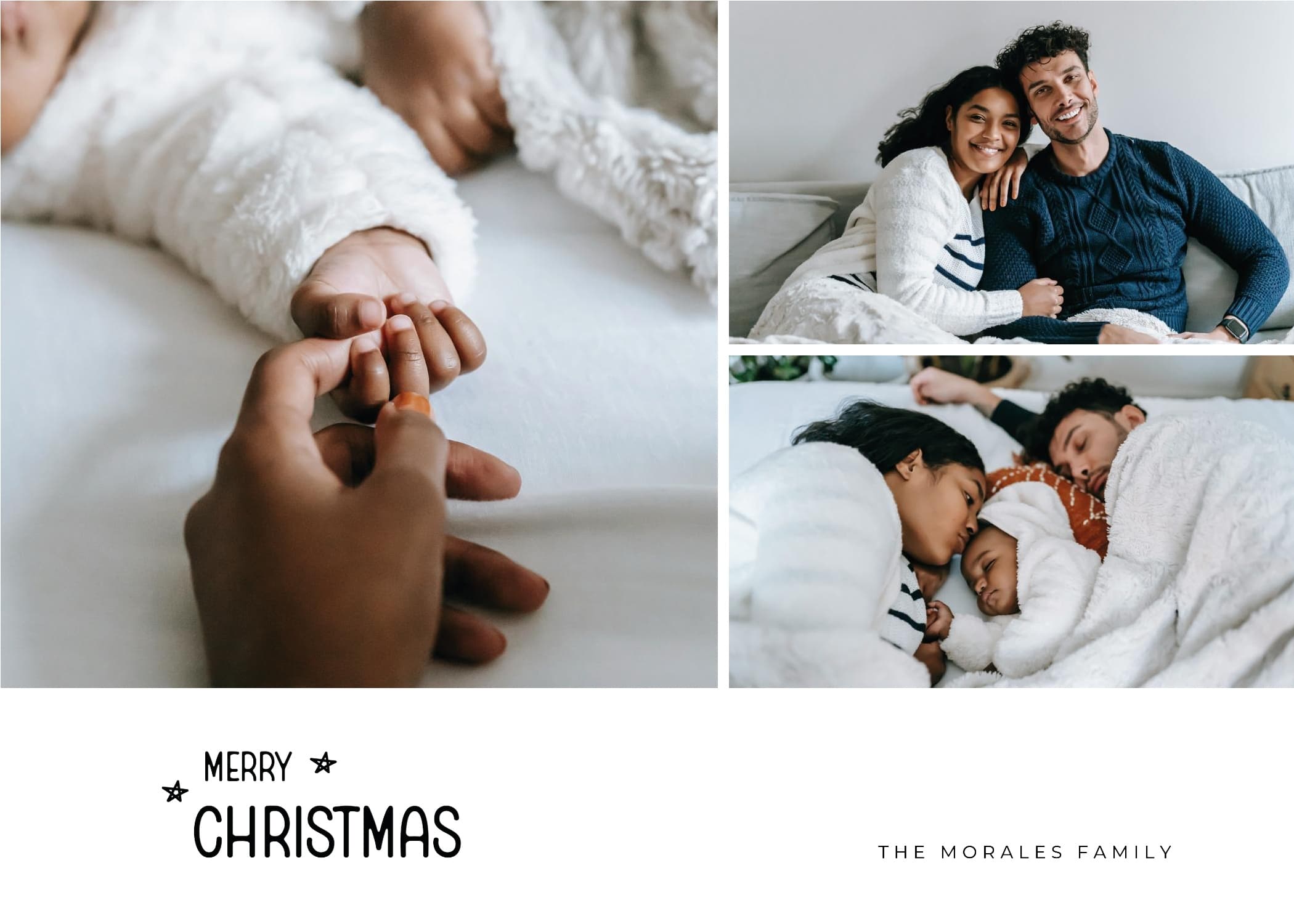 Starry Christmas Card