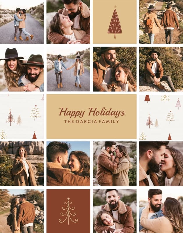 Fir Tree Multiphoto Poster