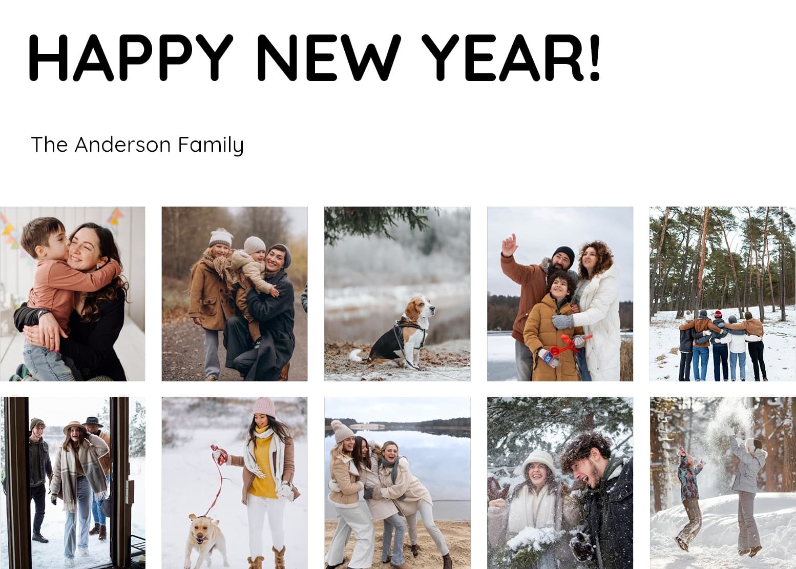Multi NewYear Card