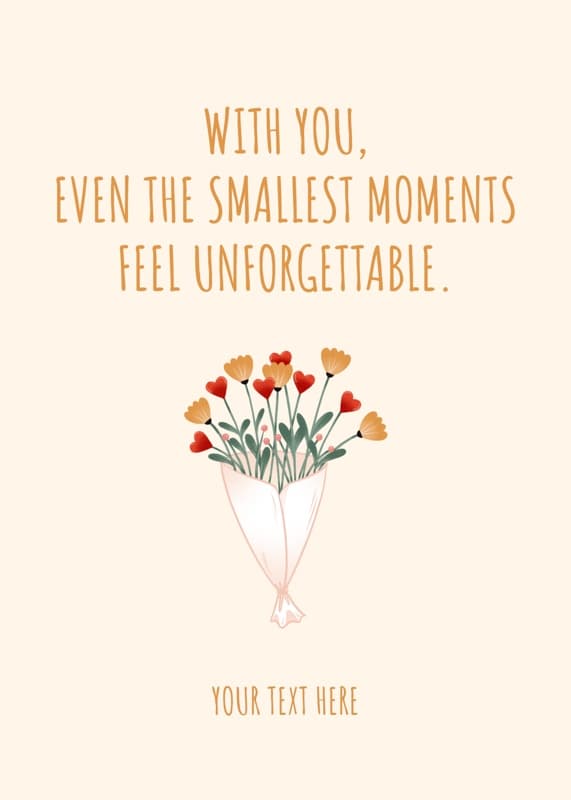 Unforgettable Quote Card