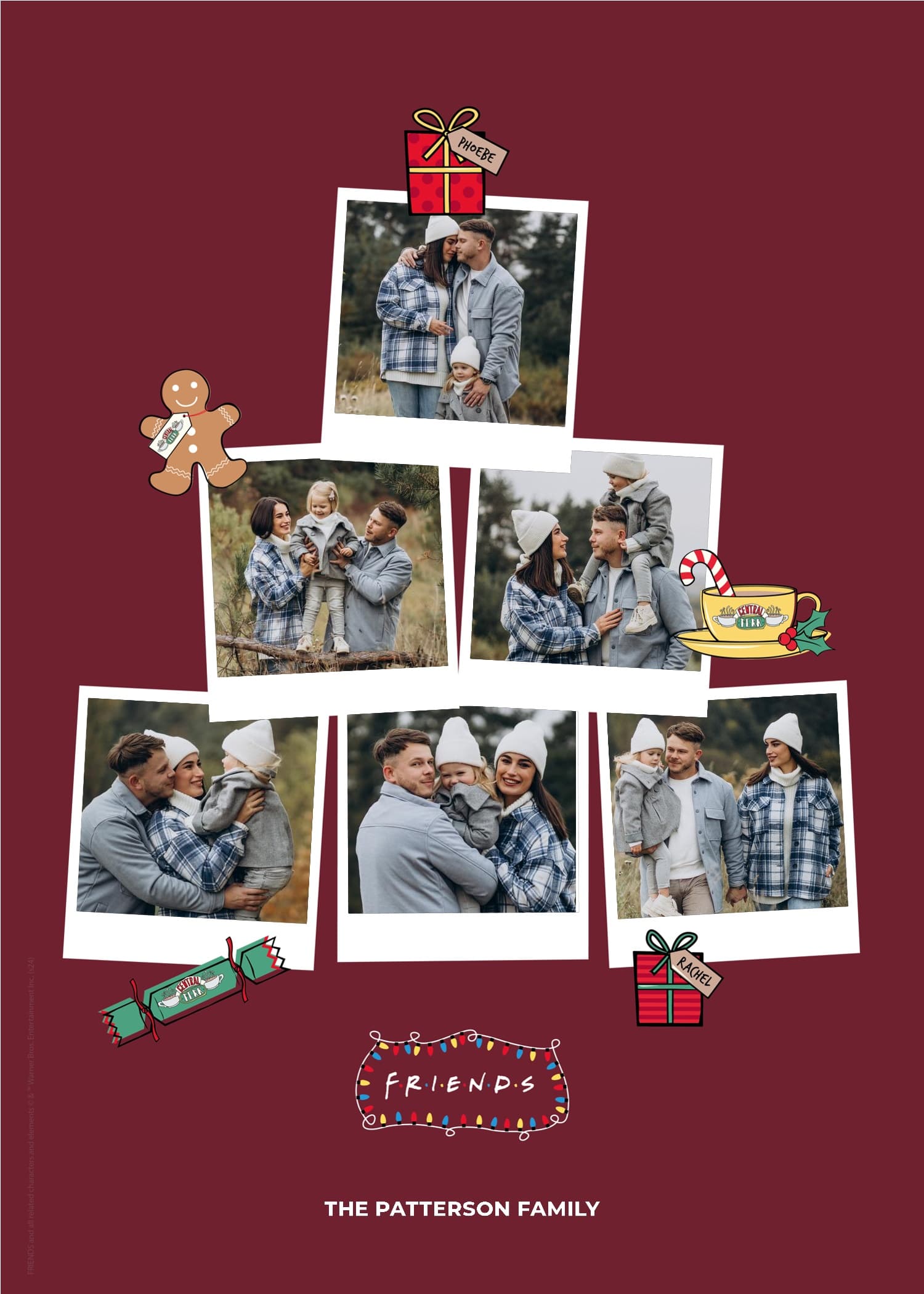 Friends™ Christmas Tree Card