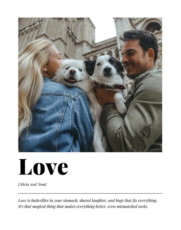 Definition Love Poster