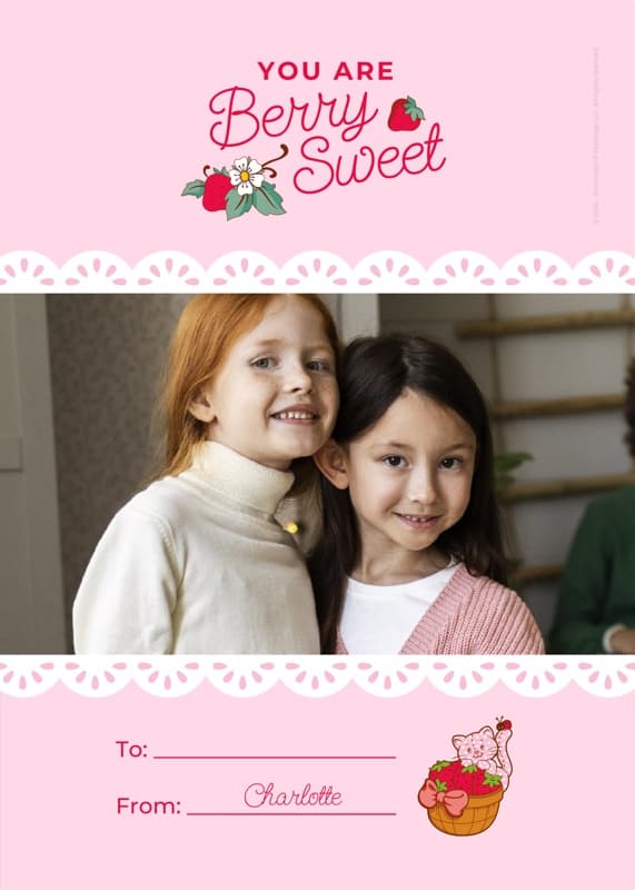 Strawberry Shortcake⢠Berry Sweet Photo Card