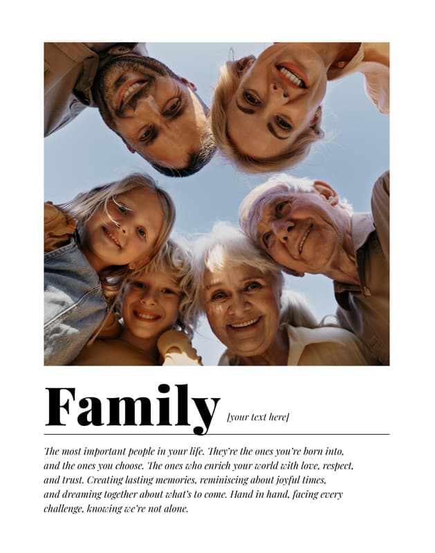 Family Definition Poster