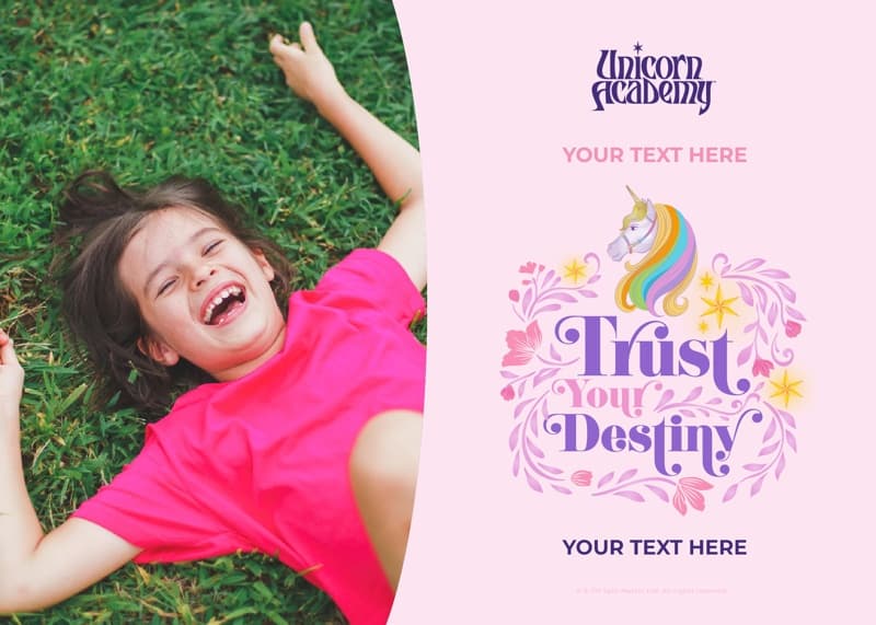 Unicorn Academy⢠Trust Your Destiny Card