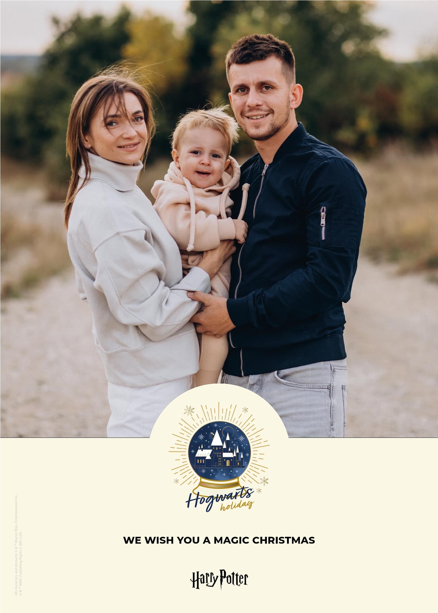 Harry Potter™ Hogwarts Vertical Card