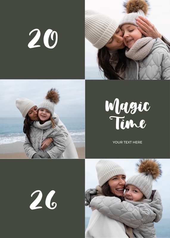 Magic Time Vertical Card