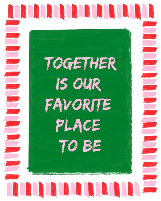 Favorite Place Quote Poster