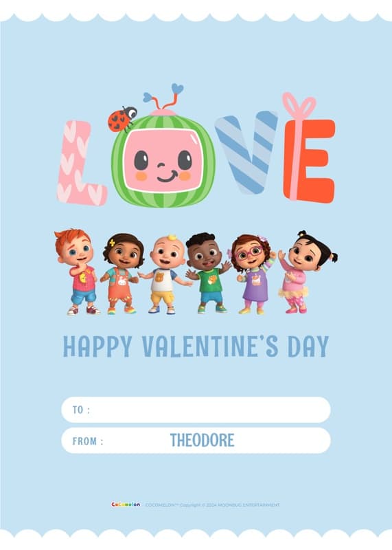 CoComelon⢠Love Card