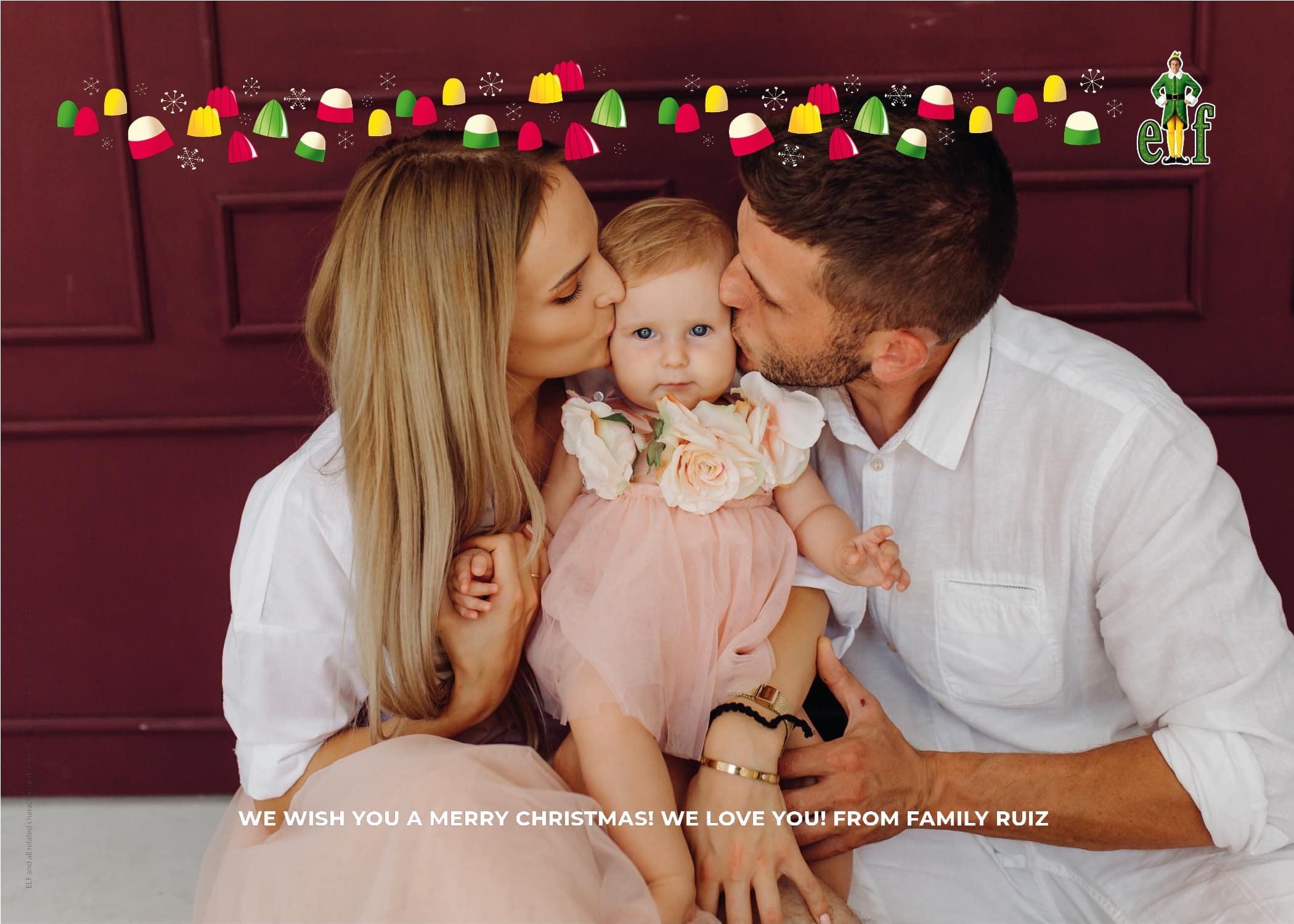 Elf™ Christmas Treats Card