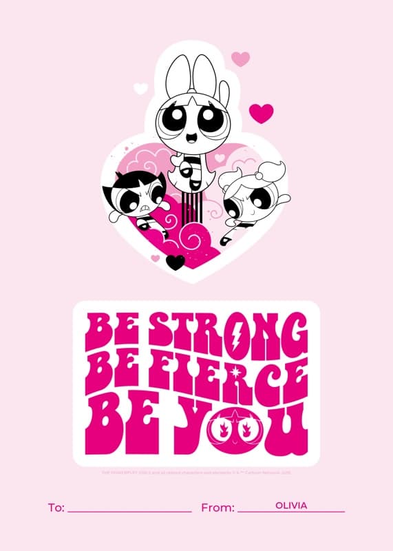 The Powerpuff Girls⢠Love Mys Card