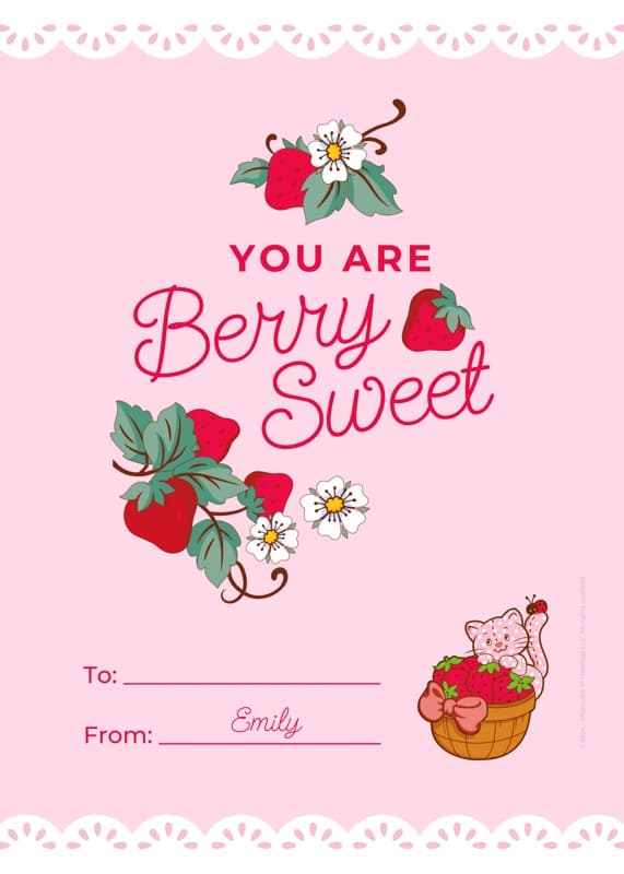 Strawberry Shortcake⢠Berry Sweet Card