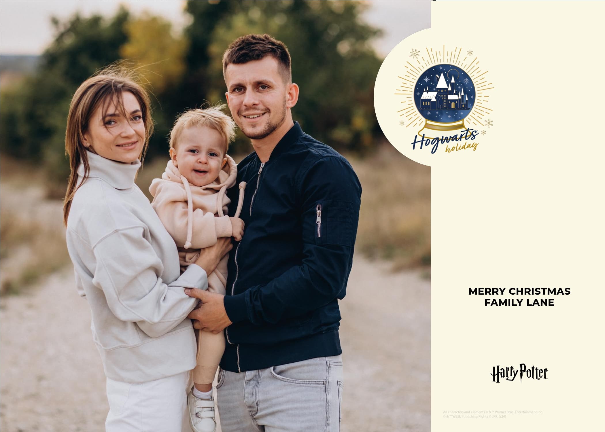 Harry Potter™ Hogwarts Horizontal Card