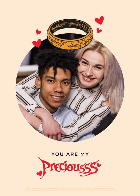 The Lord Of The Rings⢠My Preciousss Photo Card