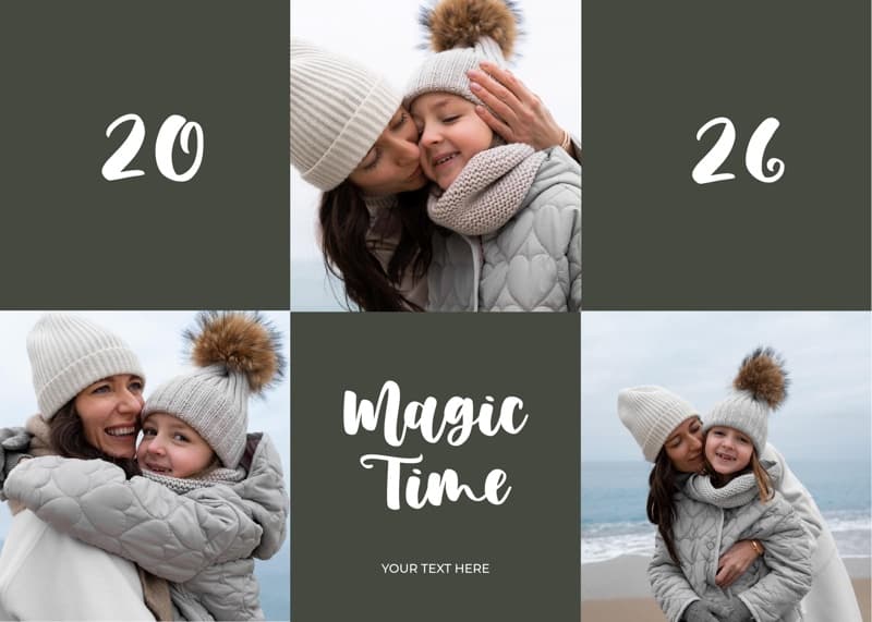 Magic Time Horizontal Card