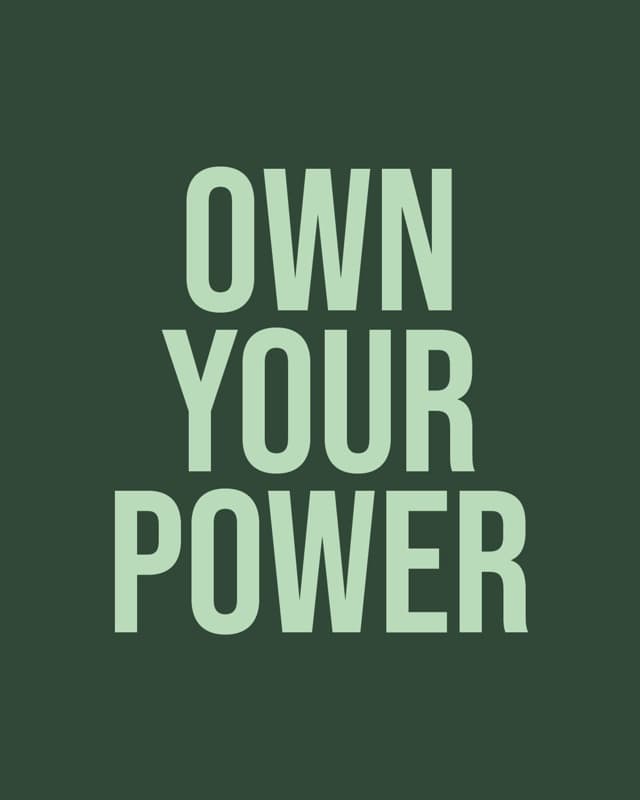 Capital Green Classic Quote Poster