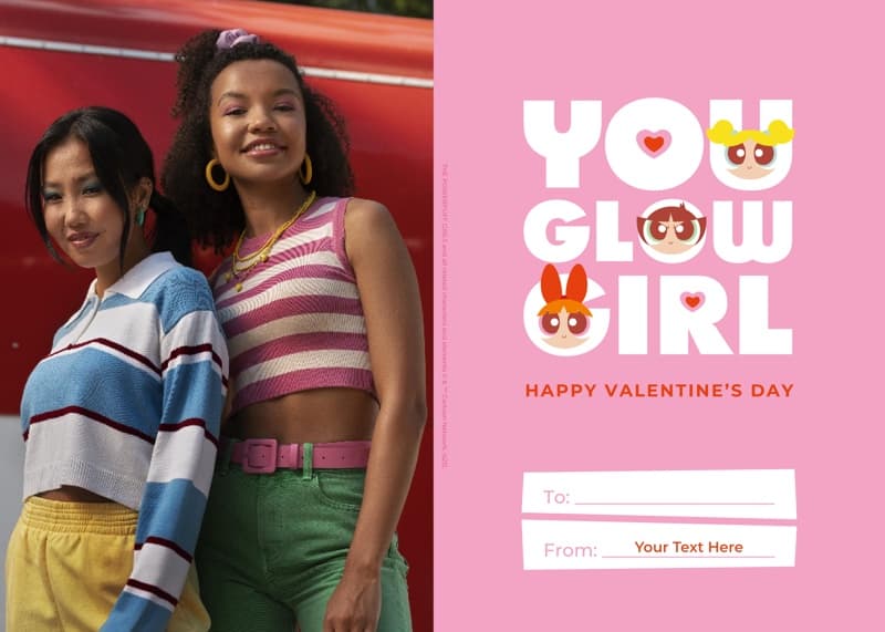The Powerpuff Girls⢠You Glow Girl Photo Card