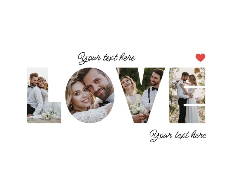 Love Letters Photo Landscape Poster