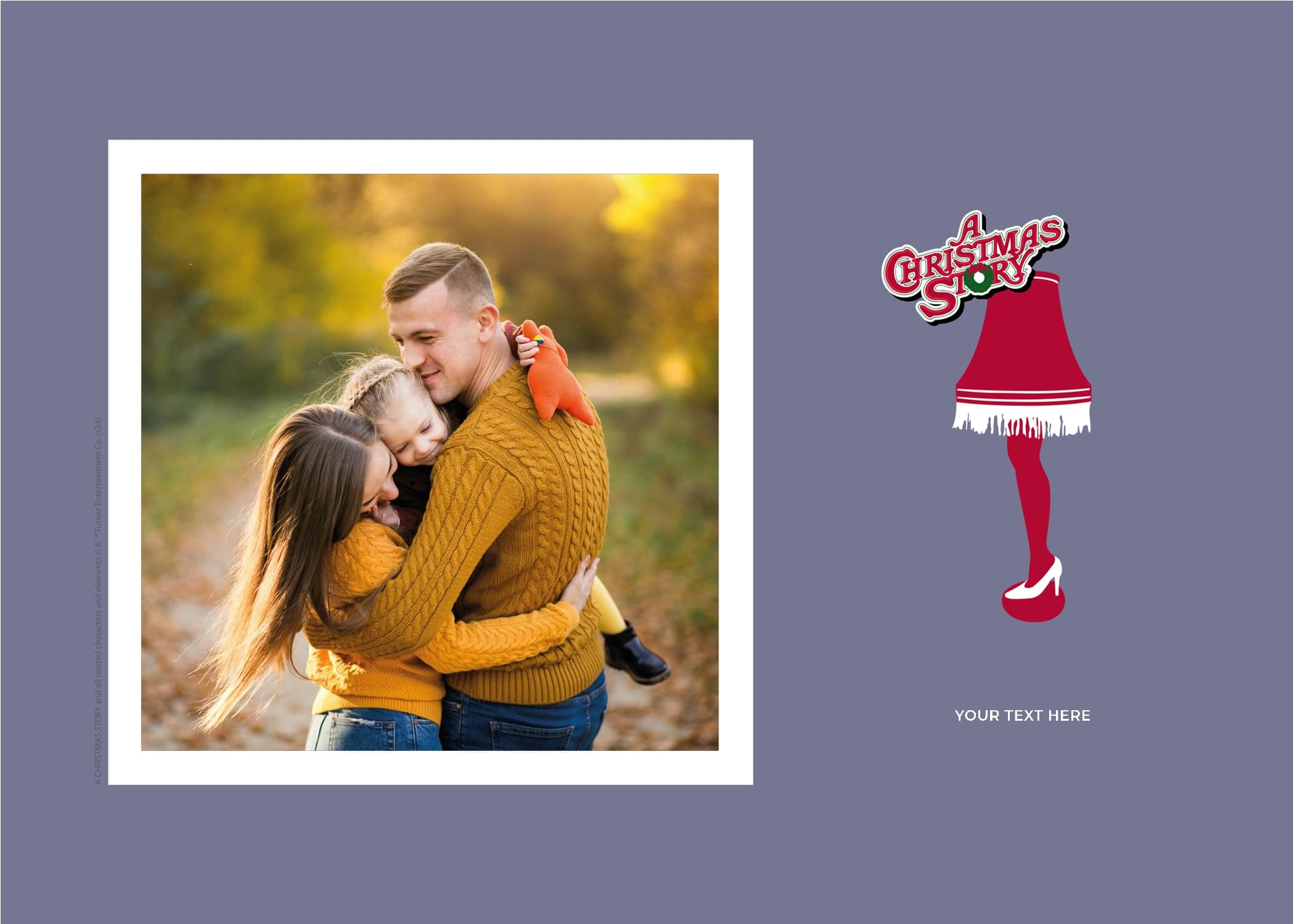 A Christmas Story™ Lamp Card