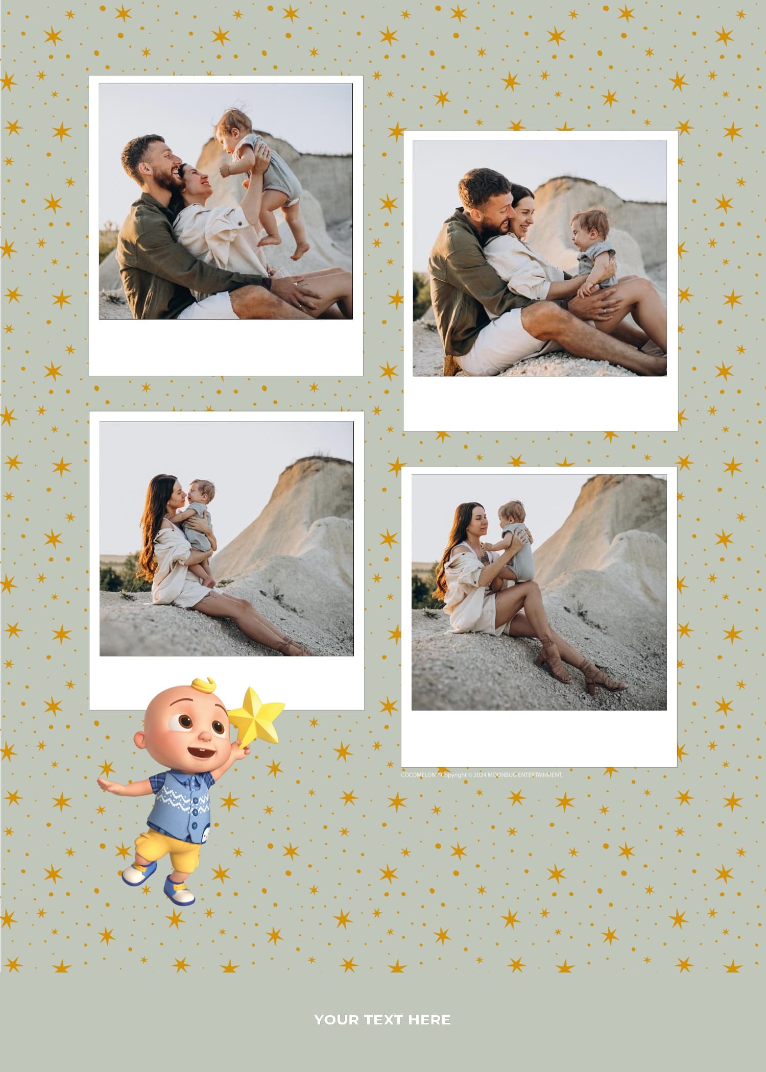 CoComelon™ Polaroid Card