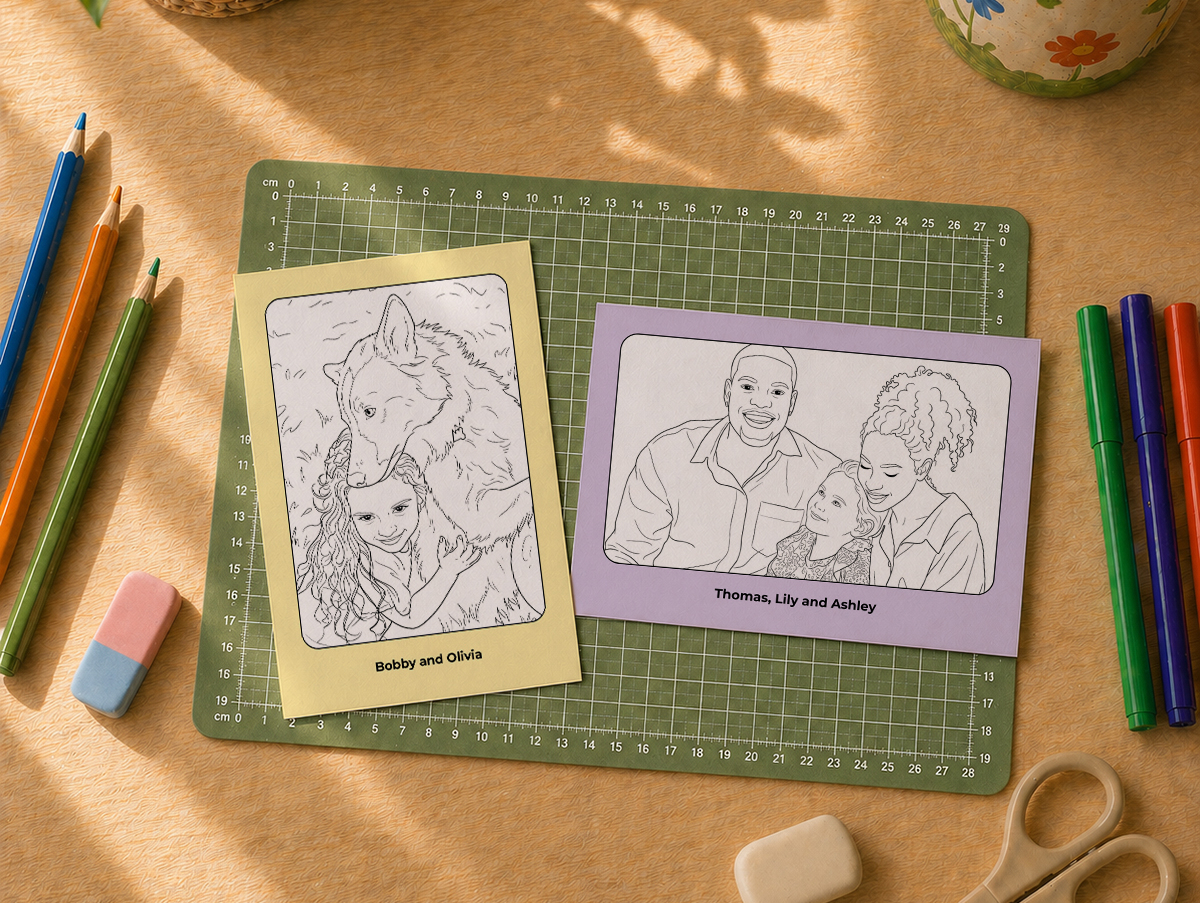 AI Products — Coloring Cards