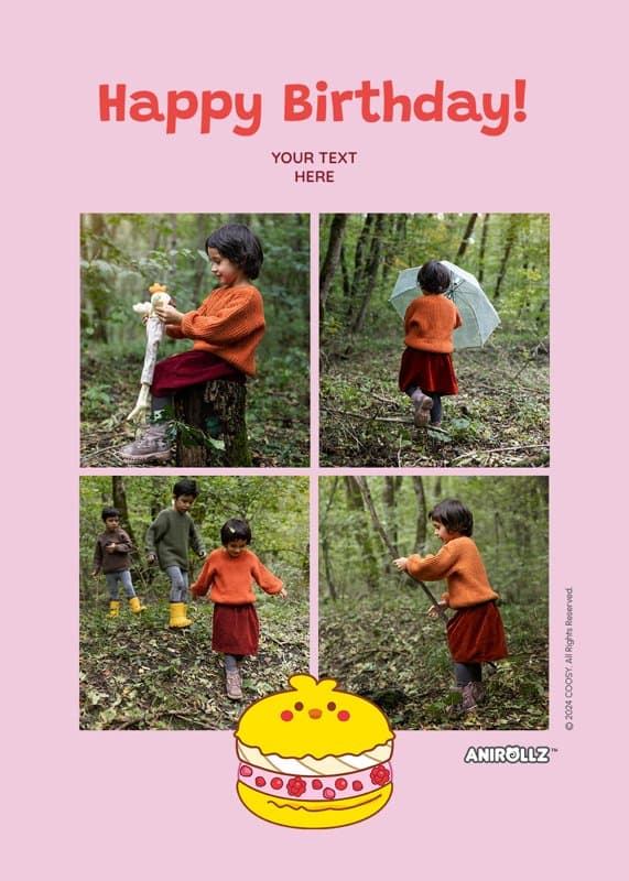 Birthday Cake Chickiroll