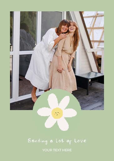 Daisy Love Photo Card