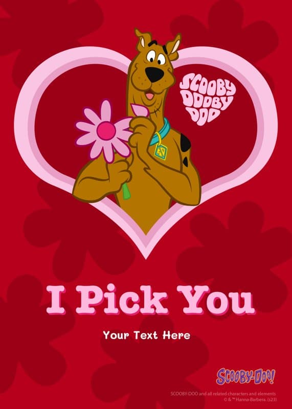 Scooby Doo™ Pick You Card