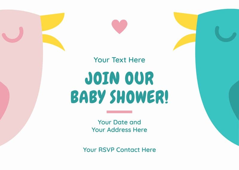 Baby Shower Card