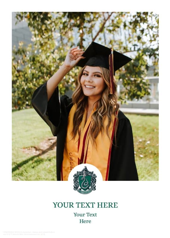 Harry Potter™ Pola Slytherin Card