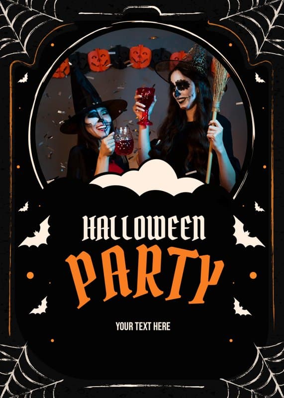 Halloween party Card