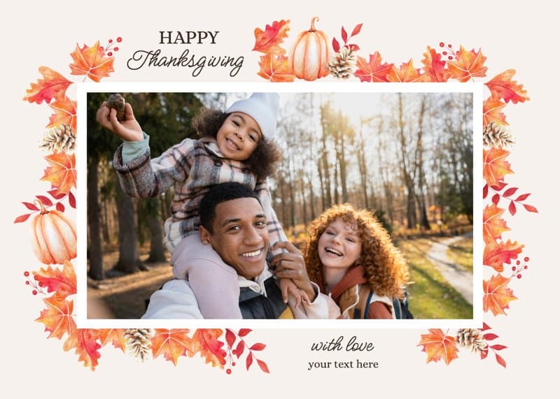 Happy Thanksgiving Card