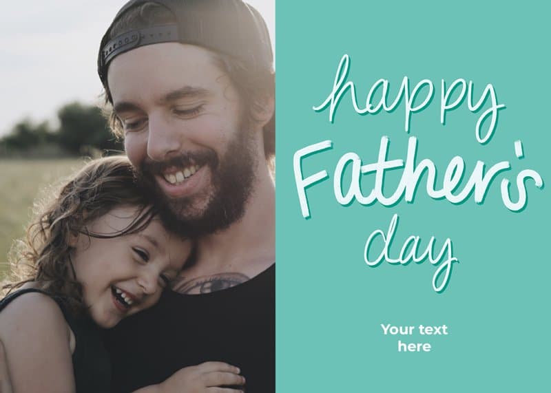 Joyful Father's Day Card