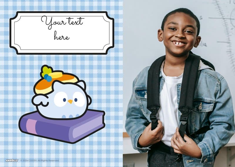 Anirollz® Blue Label School Card