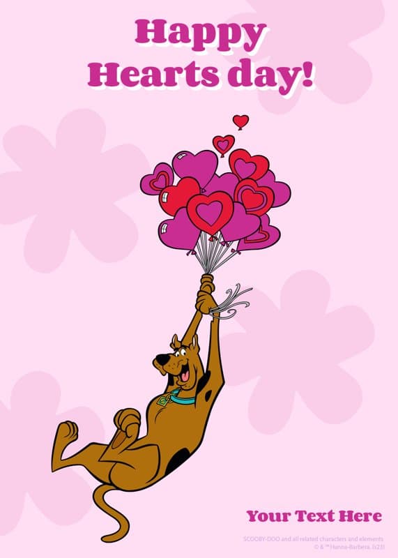 Scooby Doo™ Balloons Card
