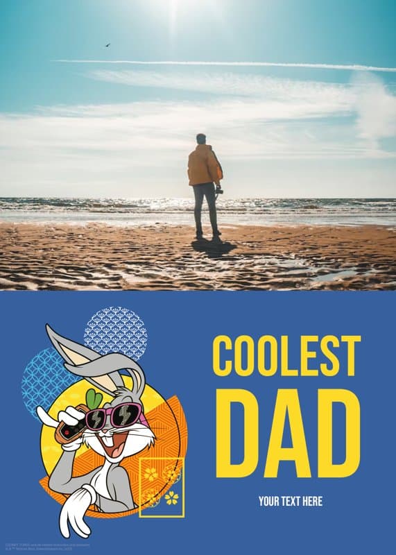 Looney Tunes™ Coolest Bunny Dad Card