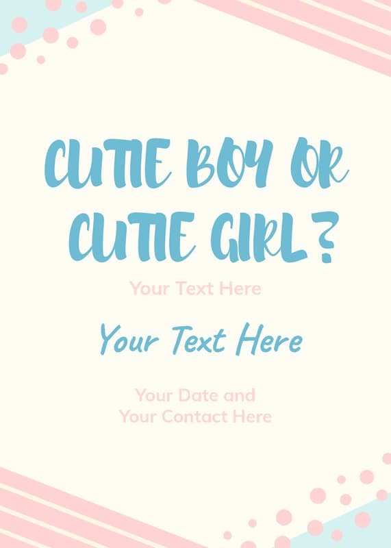 Cute Boy or Girl Card