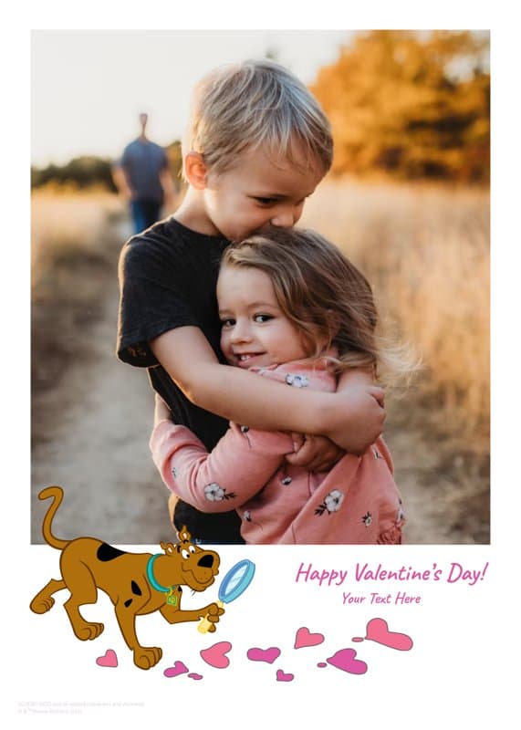 Scooby Doo™ Heart Sear Card