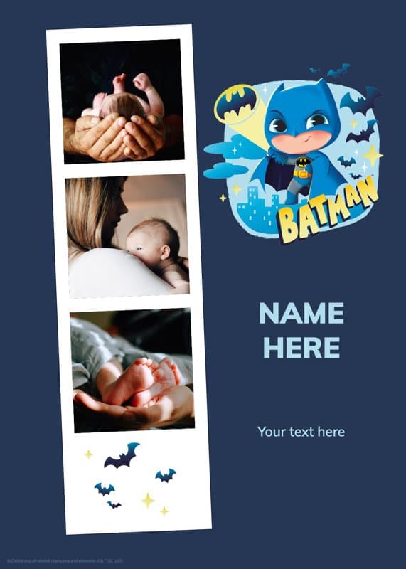 Batman™ Baby Card