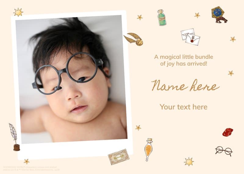 Harry Potter™ Magic Baby Card