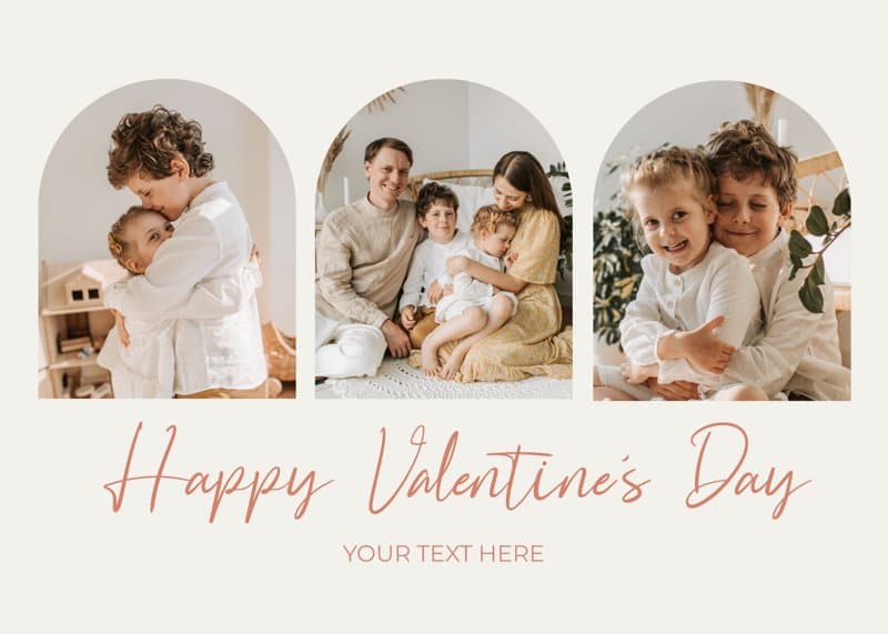 Valentines Arches Card